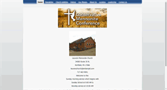 Desktop Screenshot of lauverschurch.org